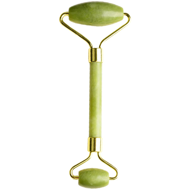 Rolinho Para Massagem Liberação Miofascial Pedra de Jade Massoterapia