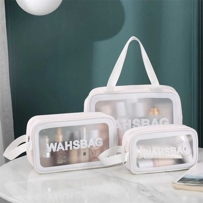 Kit com 3 Necesssaires -  WashBag - A Prova D' Água